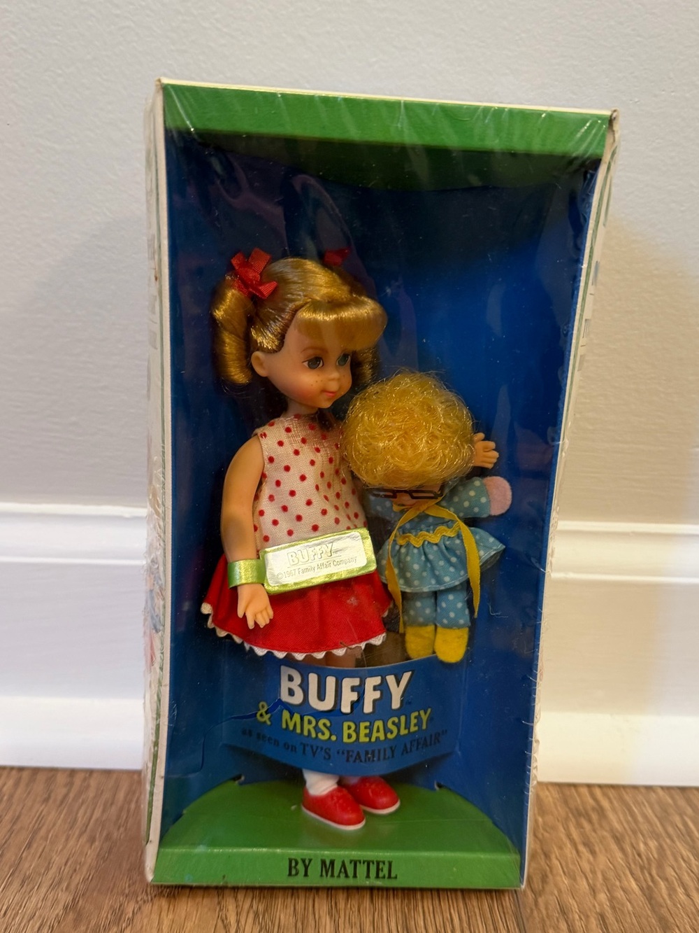 Vintage Mattel Buffy and Mrs. Beasley dolls